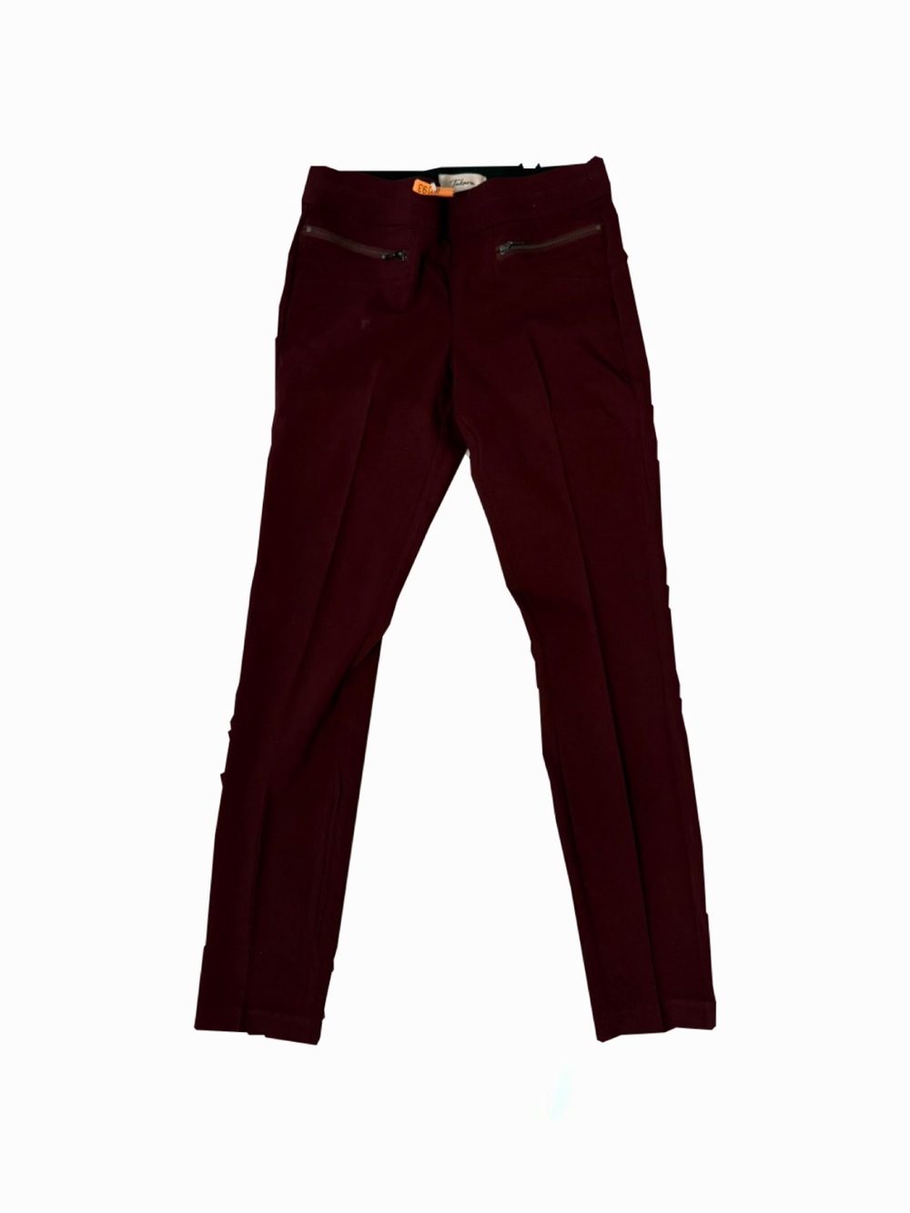 Takara Slim-Fit Chinos - Burgundy